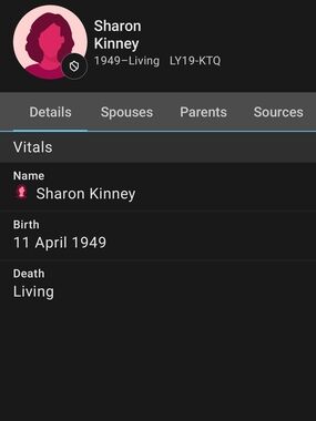 Black and Gray App Profile Screenshot